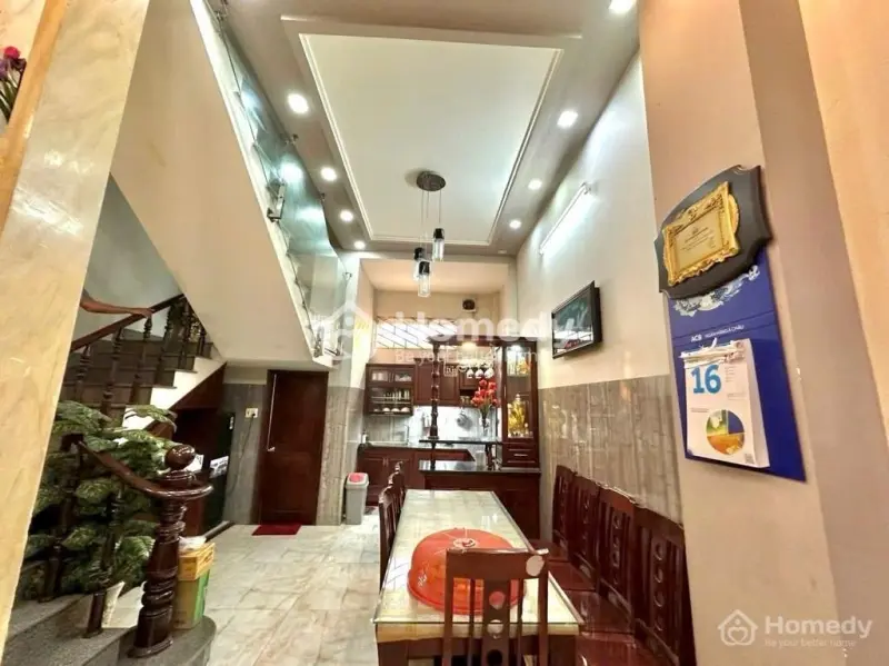Nhà Mới Đẹp Lung Linh Mặt Tiền Kinh Doanh Đa Ngành Nghề Dòng Tiền Ổn Định 4 Tầng 5,5X16 Chỉ 9 Tỷ.