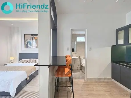 Khai Trương Dự Án Mới – Căn Hộ 1 Phòng Ngủ Vách Ngăn Bếp – Bancol – Tân Bình