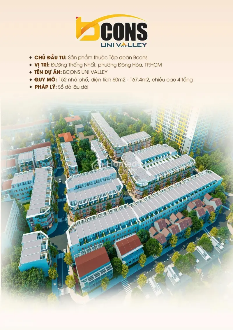 Bcons Uni Valley - Nhà Phố Liền Kề Làng Đại Học Thủ Đức Và Tuyến Metro