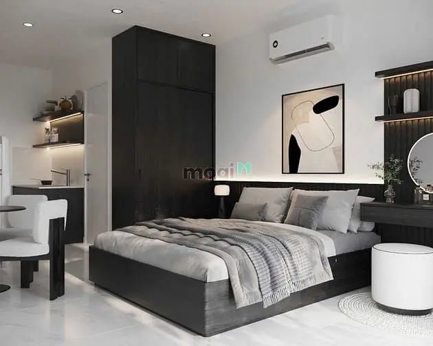 Mới 100% Căn Hộ Studio Đầy Đủ Tiện Nghi - Ngay Gần Ktx Gtvt Quận 2