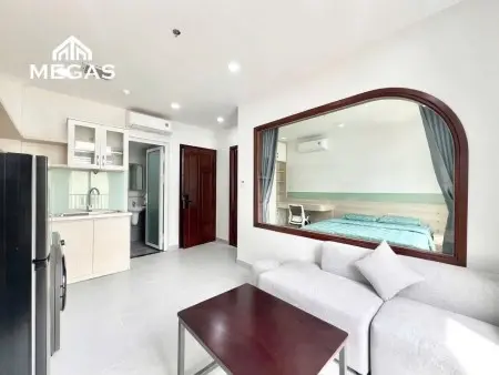 Khai Trương Căn Hộ 1 Phòng Ngủ Riêng Ban Công - Ngay Cạnh Ga T3 Tân Bình - Nội Thất Tiện Nghi