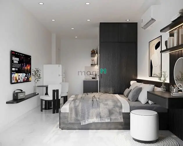 Mới 100% Căn Hộ Studio Đầy Đủ Tiện Nghi - Ngay Gần Ktx Gtvt Quận 2