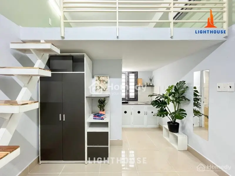 Phòng Có Gác Có Nội Thất Gần Văn Lang, Phạm Văn Đồng