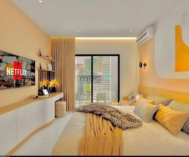 Căn Hộ 1 Phòng Ngủ - Cực Xinh - Full Nội Thất Mới - Ban Công Đón Nắng