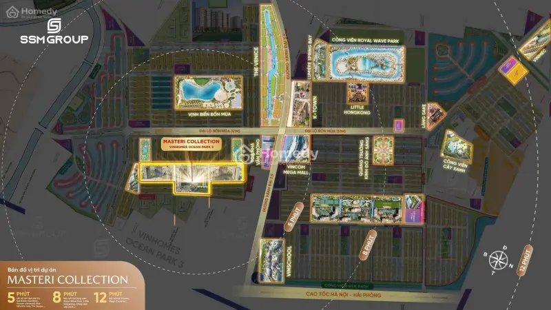 Ra Mắt Cụm Chung Cư Masterise Cuối Cùng Vinhomes Ocean Park 3 Chuẩn Bị Mở Bán