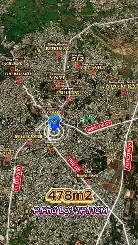 Chính Chủ Bán 478M Đất Phú Lợi Phù Hợp Xây Biệt Thự, Nhà Vườn