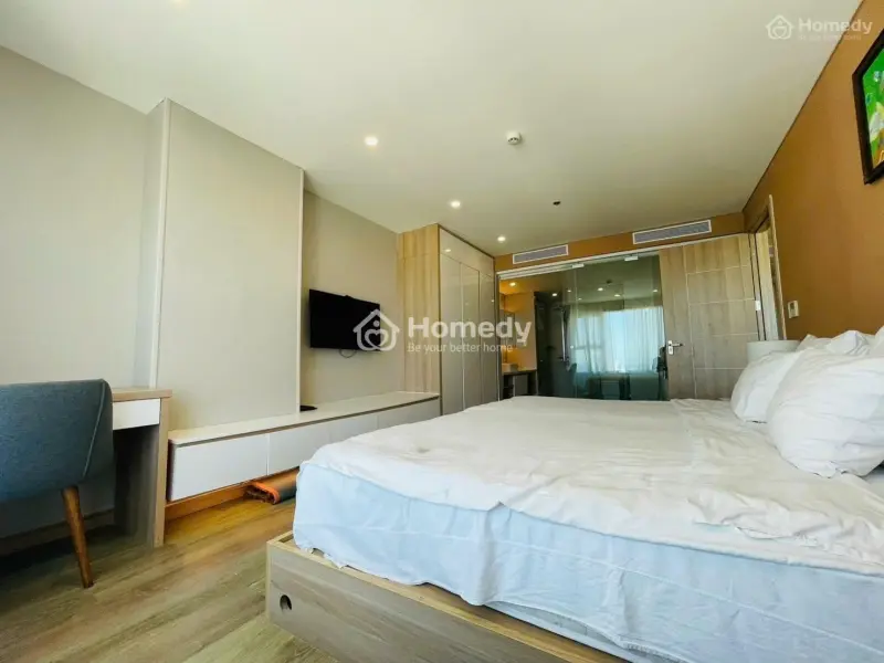 Căn Hộ Fhome 1 Phòng Ngủ Thiết Kế Hiện Đại – Phù Hợp Người Đi Làm, Cặp Đôi, Chuyên Gia Nước Ngoài