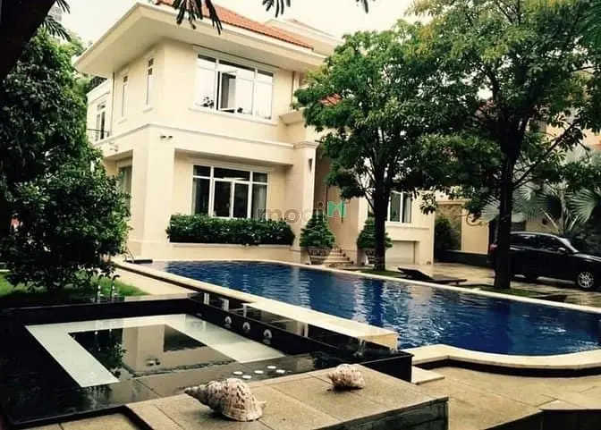 Biệt Thự Mở Cafe 1000M2 Thảo Điền, Q2. Dt: 27X35M, Kc: Hầm Trệt 2 Lầu