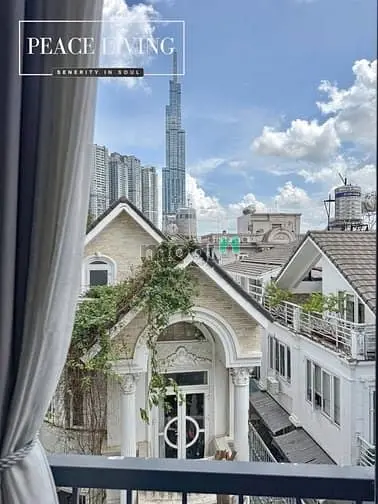 ⚜Căn Hộ 1Pn Full Nội Thất Rộng 50M2 Gần Trần Não - Tone Trắng Cực Sang