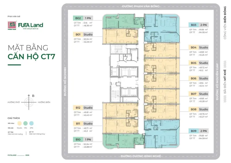 Time Square Chính Thức Mở Bán Gd1 View Biển Trực Diện Biển Mỹ Khê , Sở Hữu Lâu Dài