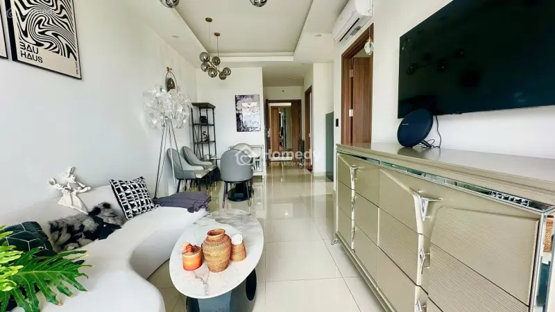 Cho Thuê Ch Q7 Saigon Riverside, 1Pn 53M2 Full Nội Thất Chỉ 9 Triệu.