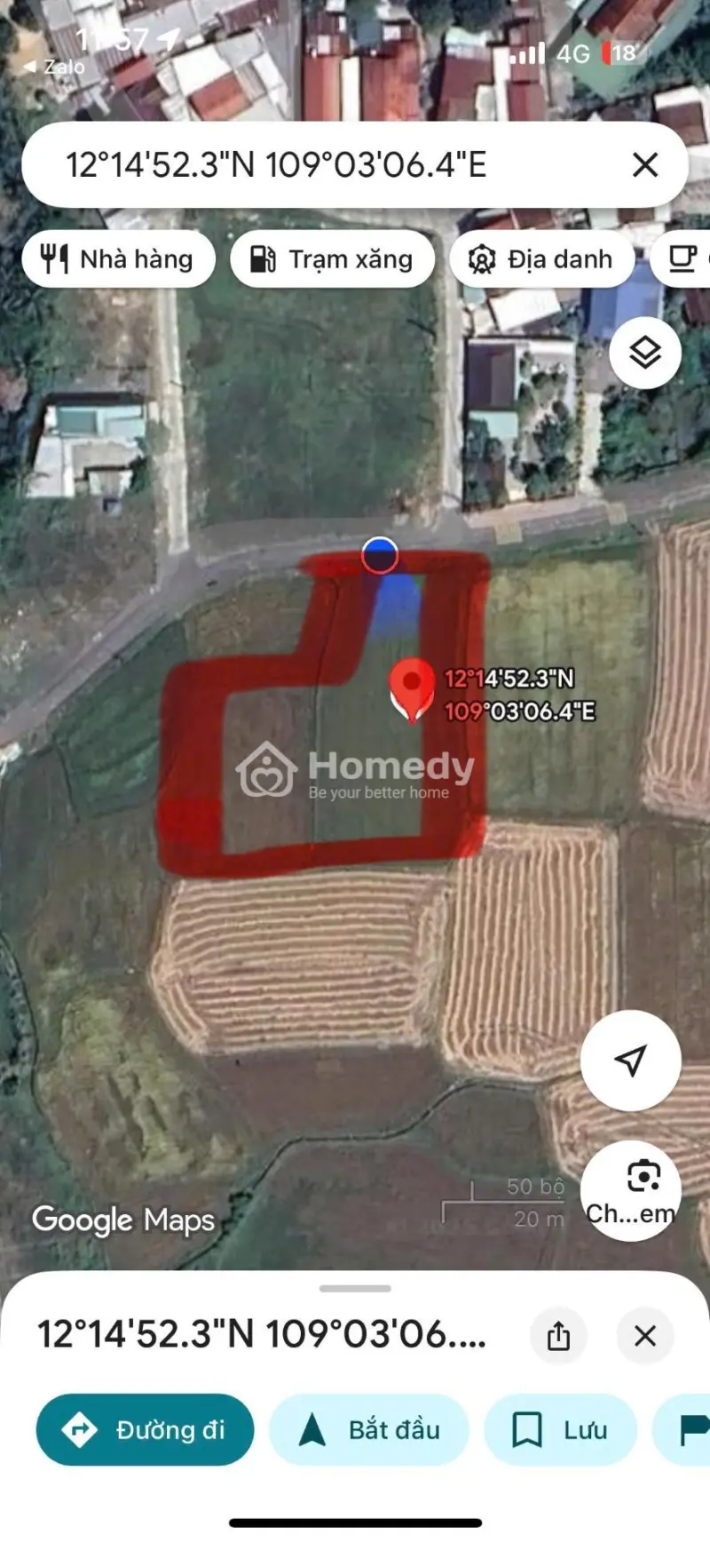 Bán Lô Đất Lúa Qh 100% Thổ Cư, Ngay Đường Nhựa 5M Sẽ Mở Rộng 16M, Cách Hl39 Tầm 100M Ql27C Tầm 150M