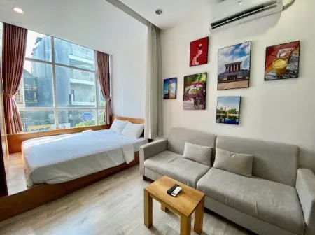 Căn Hộ 1 Phòng Ngủ – 55M² Gần Sân Bay Tân Sơn Nhất, Full Nội Thất, Máy Giặt Riêng ️