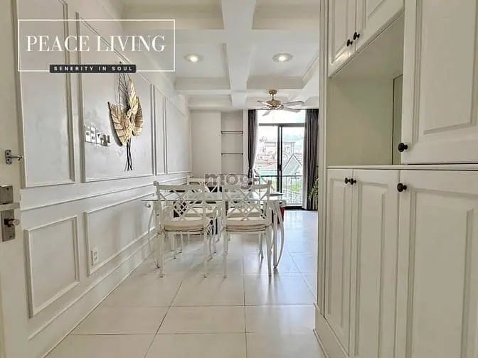 ⚜Căn Hộ 1Pn Full Nội Thất Rộng 50M2 Gần Trần Não - Tone Trắng Cực Sang