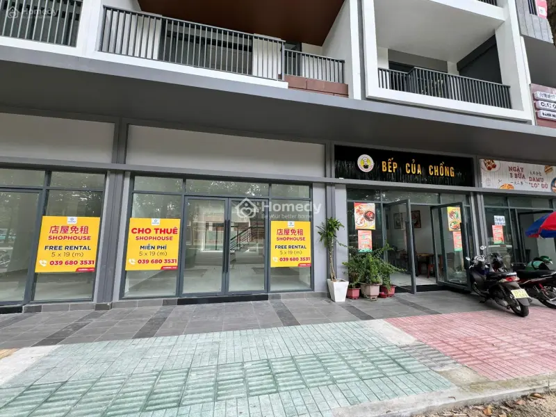 Cho Thuê Shophouse Artisan Park Tp Mới Bình Dương 95M2, Trực Tiếp Cđt Gamuda Land