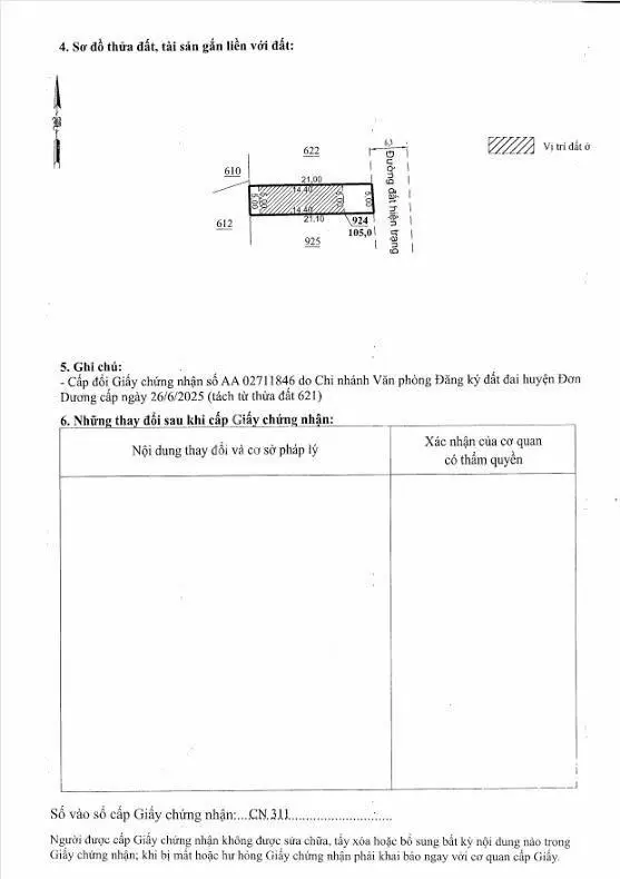Cơ Hội Đầu Tư Hiếm Tại Đơn Dương – Đất Sổ Riêng 630 Triệu, Bao Công Chứng