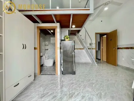 Căn Hộ Có Gác Xinh, Ban Công Rộng Thoáng – Full Nội Thất Hiện Đại – Cộng Hòa, Phường 13, Tân Bình