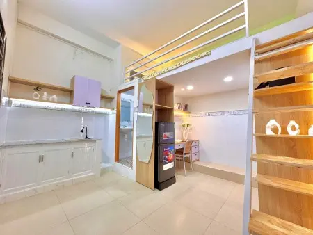 Căn Hộ Gác Lửng Siêu Xinh – Full Nội Thất – Trung Tâm Phú Nhuận