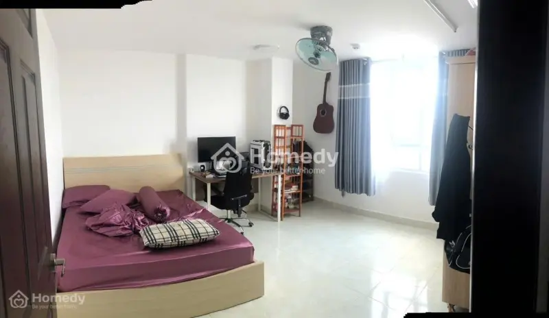 Chung Cư 08 Bà Huyện Thanh Quan, Q3: 2P Ngủ Rộng, Máy Lạnh, 72M2, 9Tr