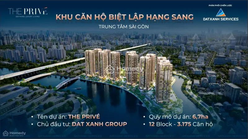 Căn Hộ Cao Cấp The Prive – Dự Án Mới Giữa Trung Tâm Thủ Thiêm