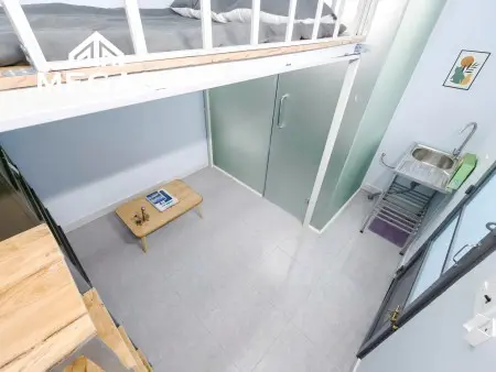 3Tr5 Cho Căn Gác Nhà Mới Sẵn Nội Thất Cơ Bản Ngay Chân Cầu Rạch Ông