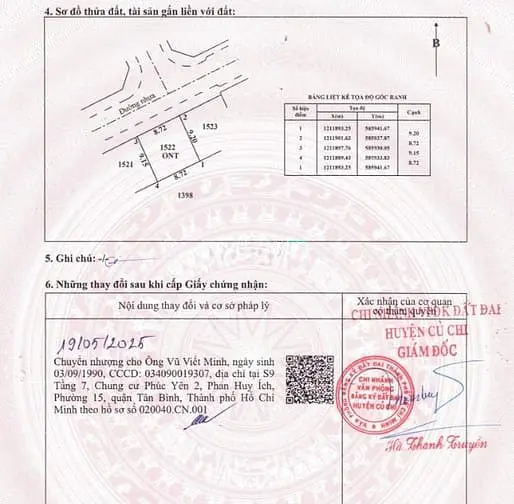 Đất Nền Củ Chi - Khu Dân Cư Tân Phú Trung - Vị Trí Đẹp - Giá Tốt