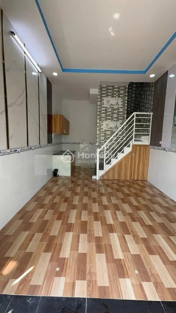 Nhà 1 Trệt 1 Lầu(4X14)3 Phòng Ngủ Ngay Chợ Nhị Xuân Hóc Môn Giá 355Tr