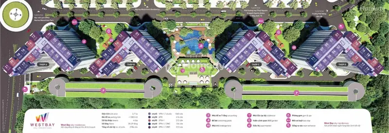 Bán 1 Ngủ+1, 45M2 Sử Dụng , Tháp A - Chung Cư West Bay Ecopark - Giá 2 Tỷ 850