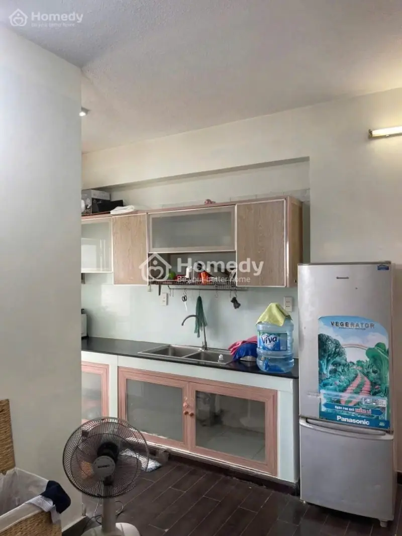 Chung Cư Hoàng Sa, P.tân Định, Q1: 2P Ngủ, 9Tr/Th, Ban Công, Nhà Mới