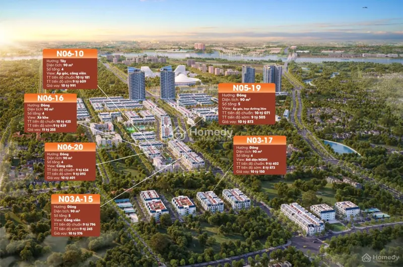 Bán Căn Liền Kề N5-19 Áp Góc Tại Hoàng Huy New City ,Diện Tích 90M², Đường 17M, Vị Trí Đẹp Hiếm Có