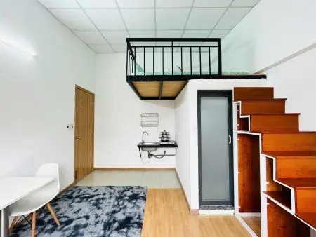 Phòng Gác Full Nội Thất Nơ Trang Long 4Tr2