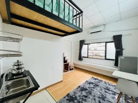 Phòng Gác Full Nội Thất Nơ Trang Long 4Tr2