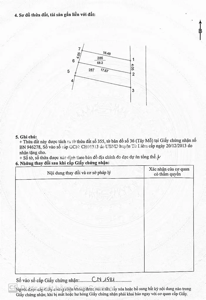 Bán Đất Nền Tây Mỗ - Sổ Đỏ Mới Cấp - Chính Chủ - Vuông Vắn - Đường Đẹp Oto Tránh