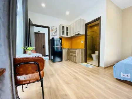 Cho Thuê Căn Hộ Studio View Kính Chill Tại Lê Văn Sỹ Quận 3
