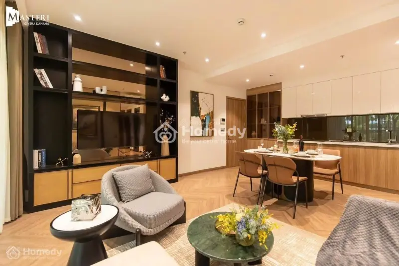 Masteri Đà Nẵng, Độc Quyền Căn 2Pn View Pháo Hoa Toà A Trục 12 Tầng 10, Giá Công Khai 6 Tỷ 7