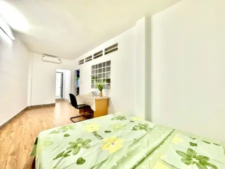 Phòng Ngủ Tách Bếp Giảm 300K/5 Tháng_Sẵn Máy Lạnh,Kệ Bếp, Free Xe+Máy Giặt Gần Công Viên Thuận Kiều