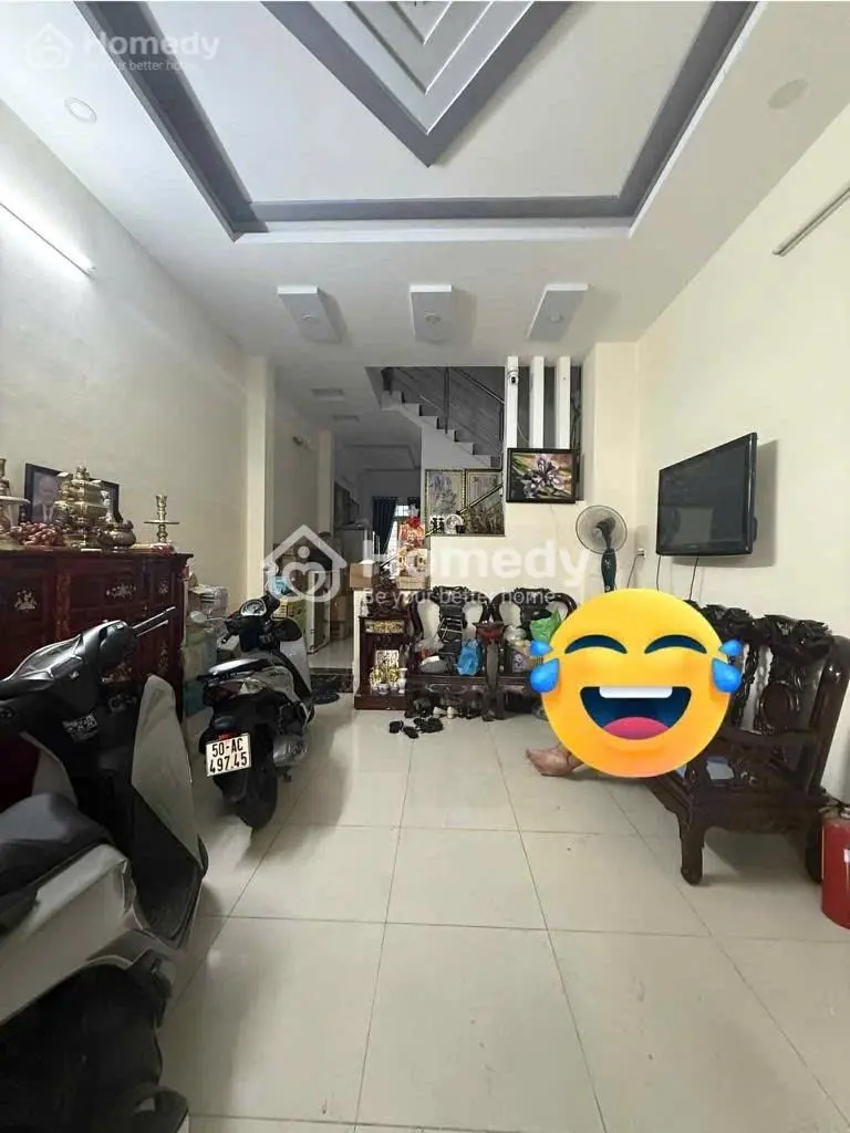 Nhà 3 Tầng Btct Phú Thuận Q7 - Hẻm Bê Tông Cao Không Ngập - 4X19 - 6.5 Tỷ