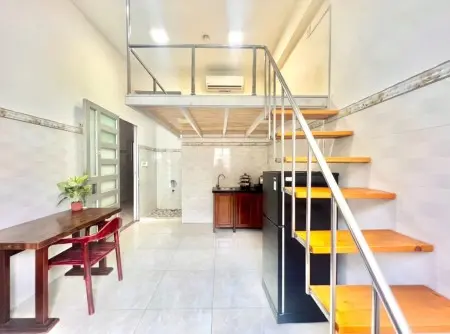Phòng Gác Đẹp Full Nội Thất Ngay Khuông Việt