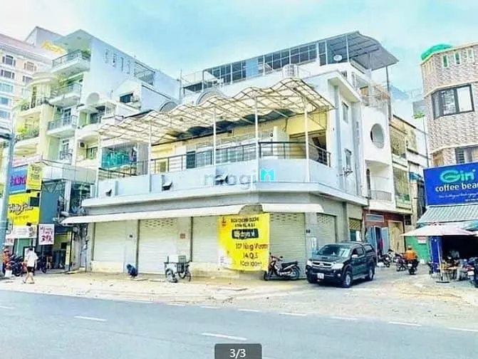 Nhà Hàng+ Cafe Mt Số 6 Trần Phú, Q5. Dt: 15X12M, Kc: Trệt 3 Lầu