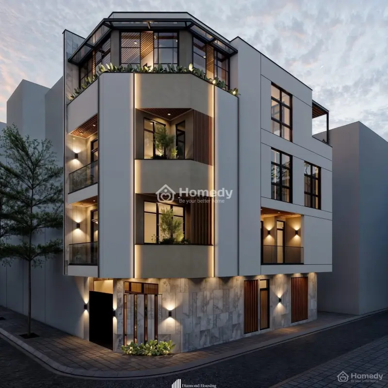 **Bán Nhà Hẻm 61 Đất Thánh, Phường 6 Quận Tân Bình; 6*10 - Chdv 5 Tầng