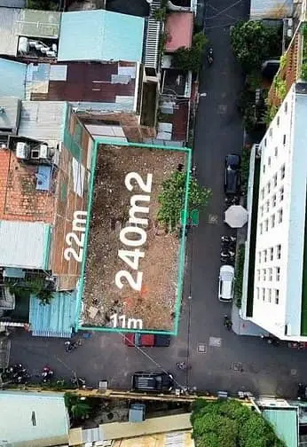 Bán Lô Góc 2 Mặt Tiền Hxh Hai Bà Trưng Quận 3, Dt 240M2 (11X22M)