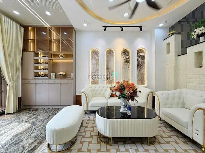 Bán Nhà Hẻm Xe Hơi 5M Đường Lê Đức Thọ, P.17, 4 X 12, 2 Tầng Giá 5.79