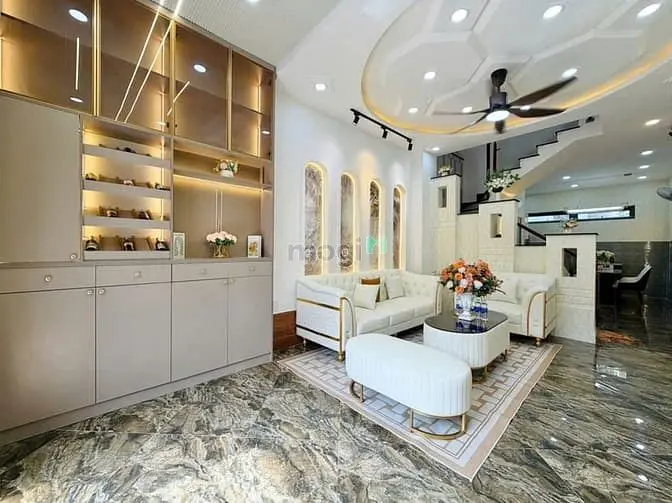 Bán Nhà Hẻm Xe Hơi 5M Đường Lê Đức Thọ, P.17, 4 X 12, 2 Tầng Giá 5.79