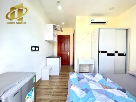 Cho Thuê Căn Hộ Studio Cửa Sổ Lớn/Ban Công Trung Tâm Q7 Ưu Đãi Lớn Khi Ở Dài Hạn