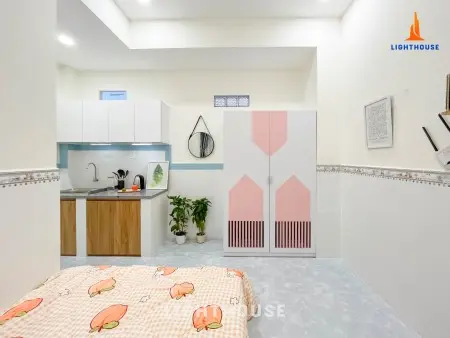 Căn Studio Trống Với Nội Thất Cao Cấp Và Đầy Đủ Tiện Nghi, Giáp Phan Huy Ích