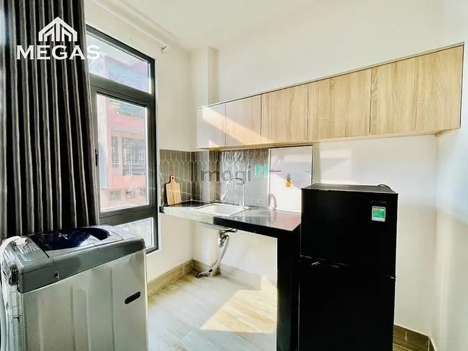 Căn Hộ 1 Phòng Ngủ Full Nội Thất- Ngay Hành Xanh - Bancol Lớn