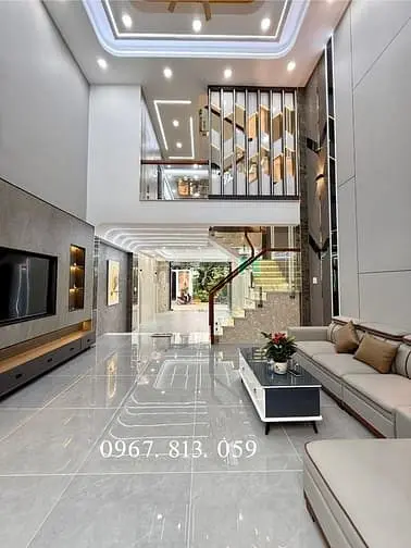 Nhà Sát Bên Công Viên, Dt:5X16M, Lửng, 3Lầu, 4Pn, P.thờ, Gara Xe, S.th