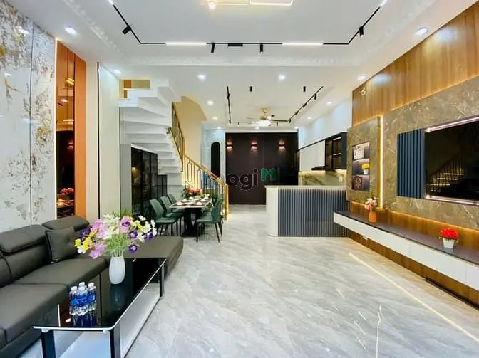 Bán Nhà Hẻm Xe Hơi Bùi Quang Là, P.12, 5.5 X 12, 3 Tầng, Giá 6.7 Tỷ Tl