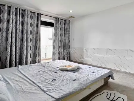 Căn Hộ 1 Phòng Ngủ Tách Bếp Ban Công 45M2 - Máy Giặt Riêng - Khu Etown Cộng Hoà Tân Bình