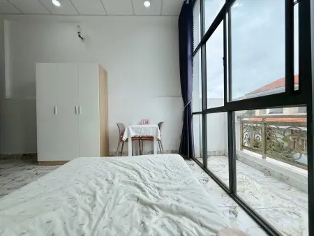 Cho Thuê Căn Hộ Dịch Vụ Full Nội Thất, Có Ban Công, Gần Etown & K300, Lotte Mart Tân Bình